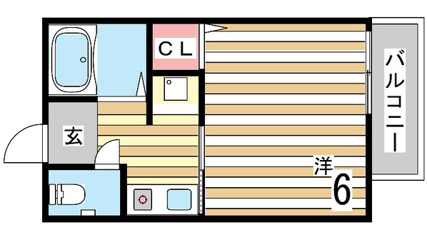 新長田駅 徒歩13分 2階の物件間取画像